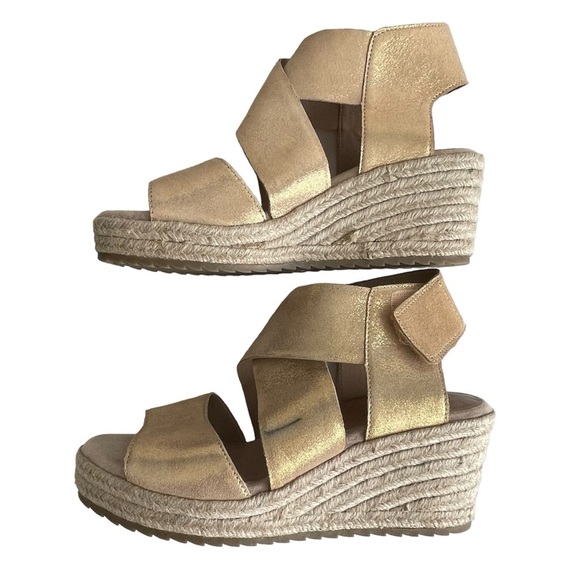 Soul by Naturalizer Oshay Ankle Strap Sandals Women’s Size 9 Espadrille Wedge - Picture 6 of 10